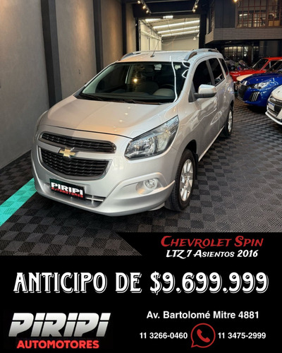 Chevrolet Spin 1.8 Ltz 7as At 105cv