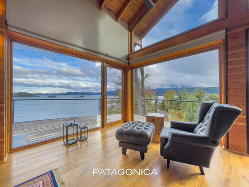 Venta- Unica E Impactante, Casa 5 Amb, Costa De Lago C/amenities, Villa La Angostura