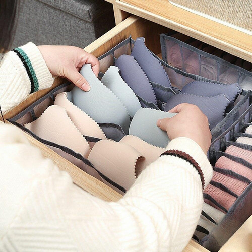 Organizador Divisores Ropa Interior Calcetin Plegable 3 En 1