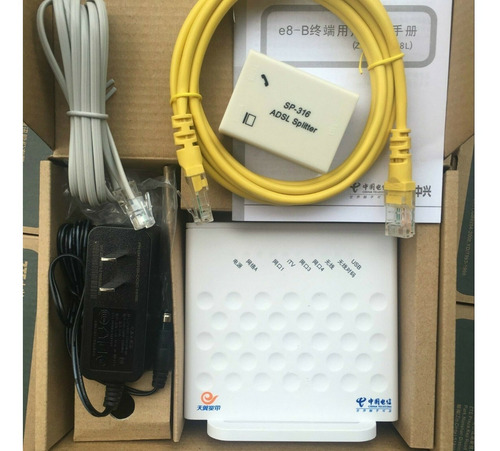 Modem Router Wifi Zte H108l Blanco Nuevo