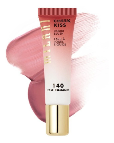 Rubor Liquido Milani Cheek Kiss 140 Rose Romance