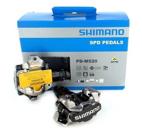 Pedales Shimano Pd-m520+envio Gratis