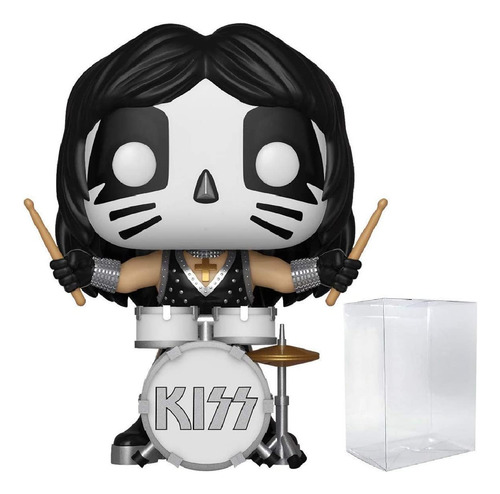 Imagen 2 de 4 de Figura De Vinilo Funko Pop 124 Rocks: Kiss, De Catman