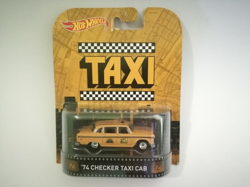 Hot Wheels Retro 74 Checker Taxi Cab 