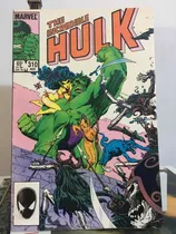 Comprar Revista Comic Marvel Vintage The Increíble Hulk 1985 En Ingl