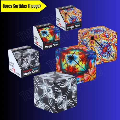 Cubo Mágico Magnético 3D Sashibo Importado 72 Formas Diferentes - Quick  Shop - Cubo Mágico - Magazine Luiza