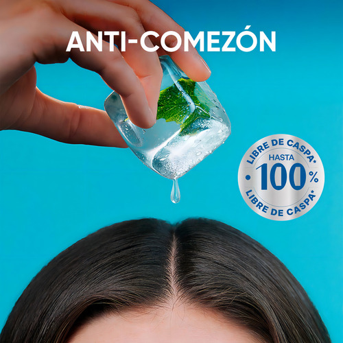 Shampoo Head & Shoulders Anti-comezón Con Menta 375ml