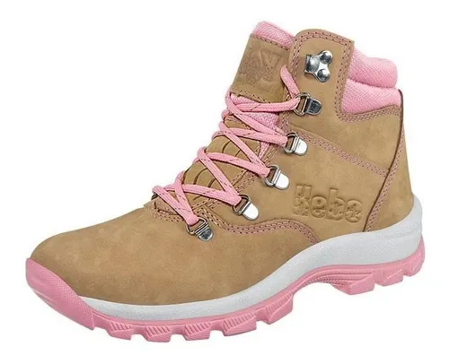 Botas Kebo Comoda Beige/rosa 98416 | Envío gratis