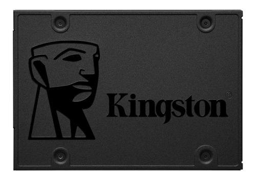 Imagen 1 de 3 de Disco sólido SSD interno Kingston SA400S37/240G 240GB negro