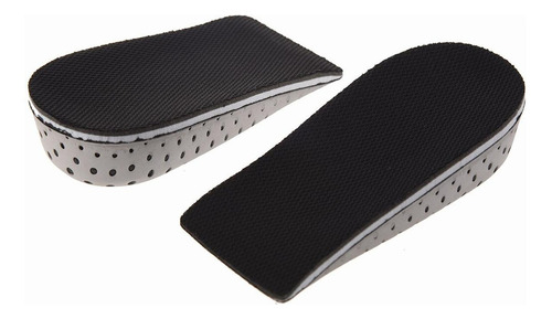 Almohadillas De Media Plantilla, Mxhiy-002, 2 Pares, Alto 3c Color Gris/negro