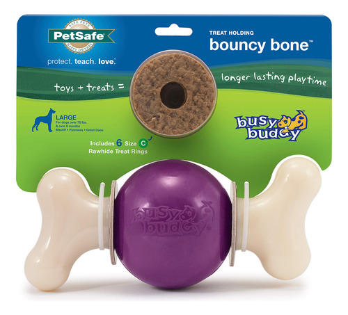 Petsafe Busy Buddy Bouncy Bone - Juguetes Para Perros Para S
