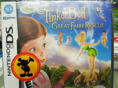 Tinker Bell Great Fairy Para Nintendo 2ds Original Físico 