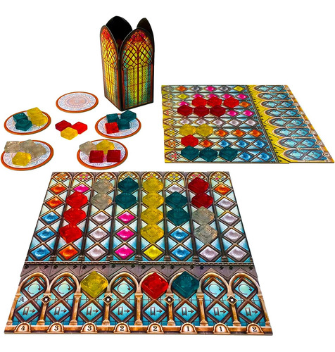 Siguiente Movimiento Juegos Azul - Juego De Mesa De Cristal