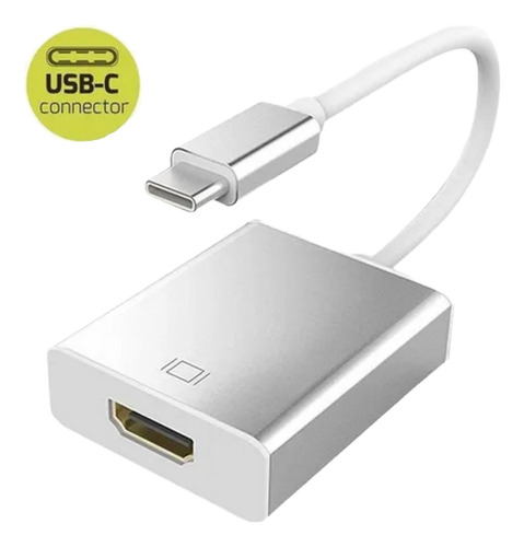 Cable Convertidor Adaptador Tipo C - Macho A Hdmi - Hembra