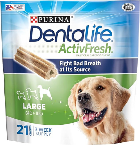Masticables Dentales Para Perros Grandes Activfresh Daily Or