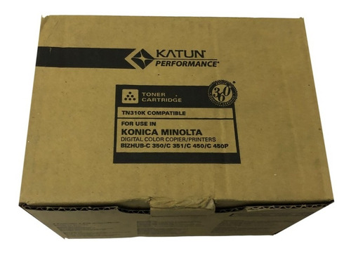 Toner Katun Compatible Con Konica Tn310n Color Amarillo