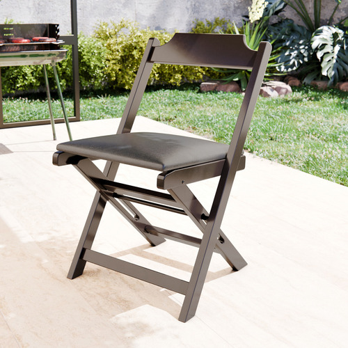 Jogo De Jantar Mesa Retangular 120x70 Com 4 Cadeiras Estofadas Para Restaurante E Lanchonete Cor Preto