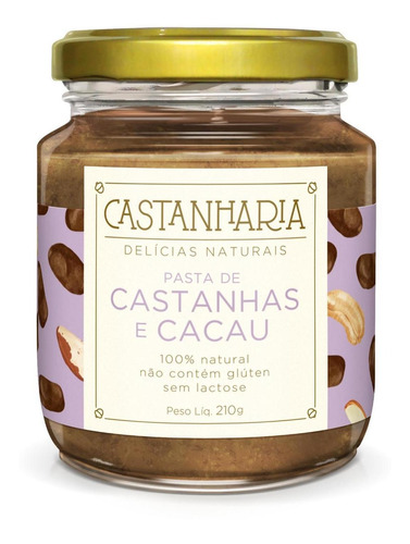 Pasta De Castanhas E Cacau