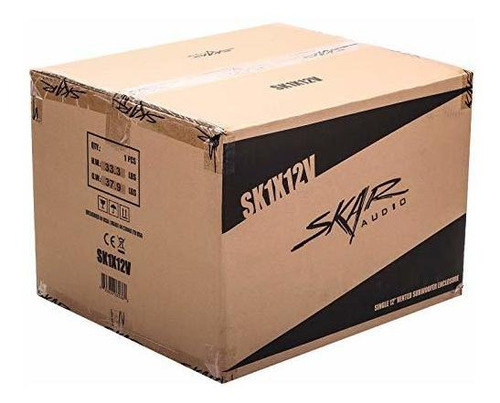 Imagen 3 de 3 de Audio Sk1x12v Estuche Para Subwoofer 12.0 In