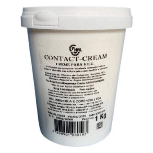 Pasta Para Eletroencefalograma,contact-cream 1kg. Cx C/06pç