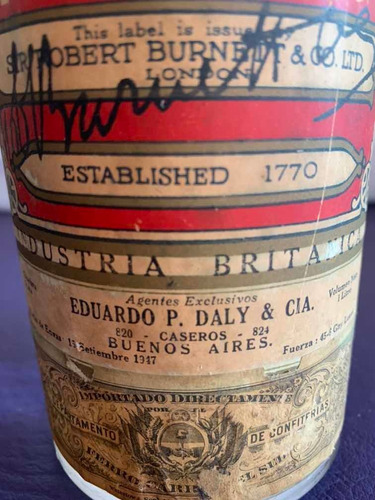 Gin Dry Robert Burnett