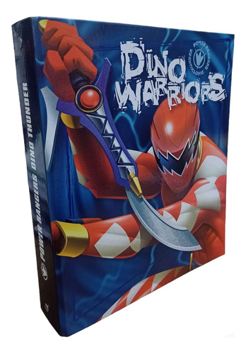 Carpeta Escolar Numero 3 Power Rangers Dino Warriors