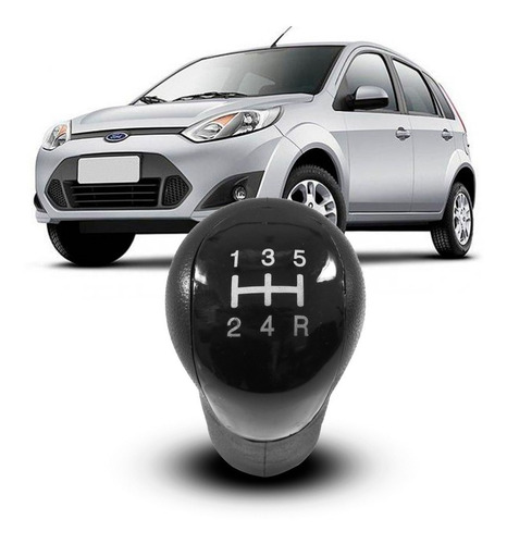 Imagem 1 de 4 de Bola Cambio Fiesta Ford Ka Ecosport 07 08 09 10 A 13 Preta
