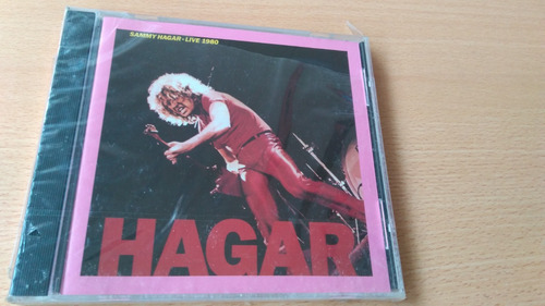 Cd Sammy Hagar - Live 1980 ( Lacrado)