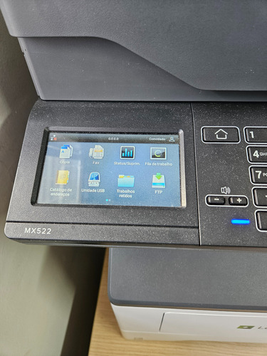 Impressora Lexmark Mx522 Multifuncional Contador Baixo Branca E Cinza (Usado)