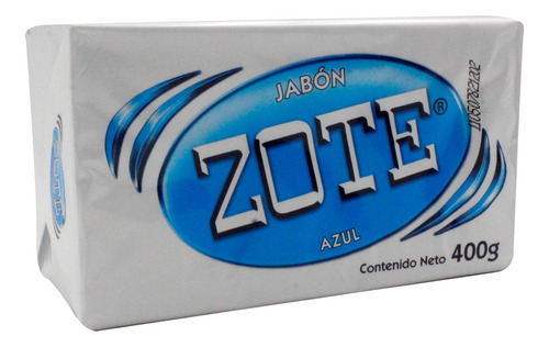 Jabon Zote Azul 400g-1pz
