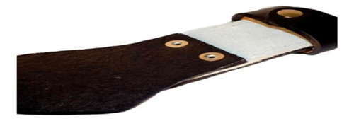 Cinturon De Piel Acojinado Para Pesas Carga Gym Unisex