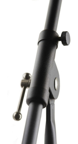 Soporte Para Microfono Stagg Mis-0822 Jirafa Color Negro