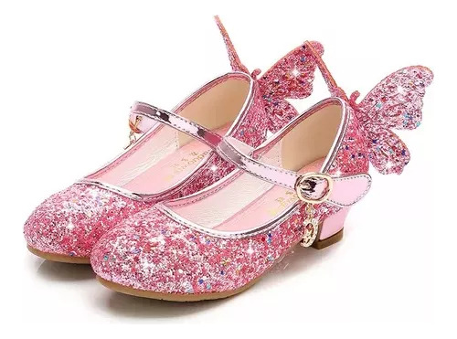 Zapatos De Baile De Cristal Para Niñas