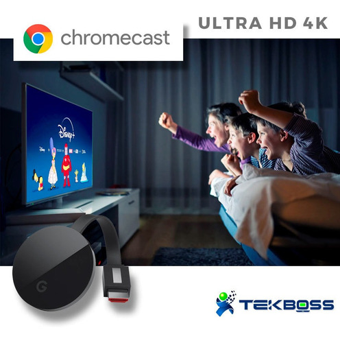 Imagen 6 de 6 de Google Chromecast Ultra 4k Garantía Factura Y Caja Sellada