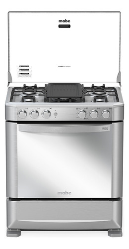 Cocina A Gas Em7625fx0 Mabe 5 Quemadores