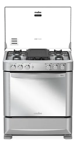 comprar Cocina A Gas Em7625fx0 Mabe 5 Quemadores
