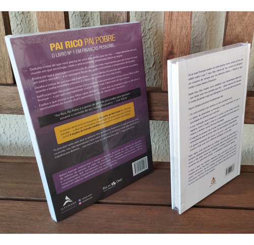 Imagem 2 de 5 de Kit Livro Pai Rico Pai Pobre E Segredos Mente Milionária