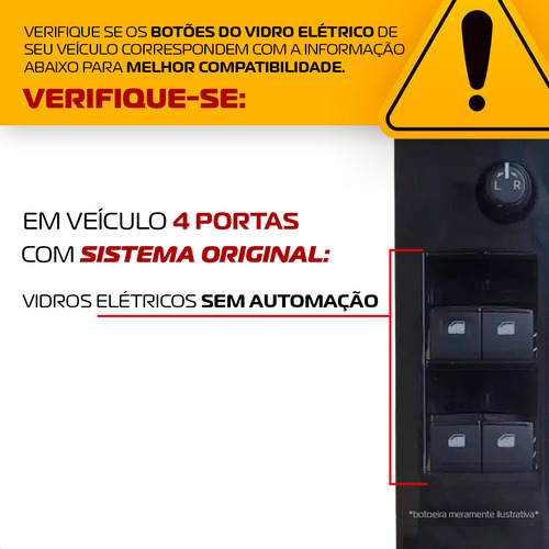 Módulo Subida Vidro Elétrico Titano 2023 2024