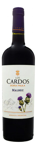 Vinho Tinto Argentino Los Cardos Doña Paula Malbec 750ml