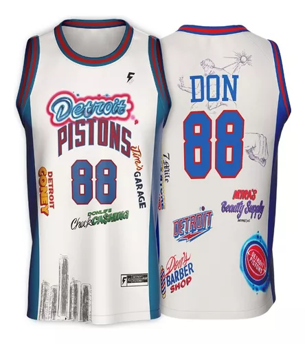 Camiseta Detroit Pistons MercadoLibre