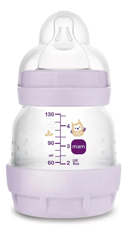 Mamadeira Easy Start 130ml 0 Meses Lilás Mam
