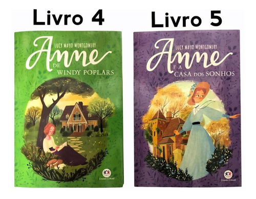 Kit 2 Livros Anne With An E Serie Netflix Green Gables 4 E 5