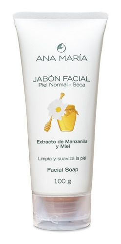 Jabón Liquido Facial Para Piel Normal-seca Ana María *100 Gr