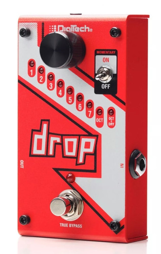 Pedal Guitarra Digitech The Drop V01 Transpõe Oitava Tune