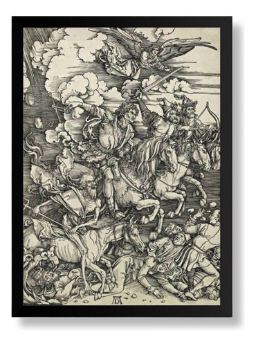 Quadro Albrecht Durer  Os Quatro Cavaleiros Do Apocalipse