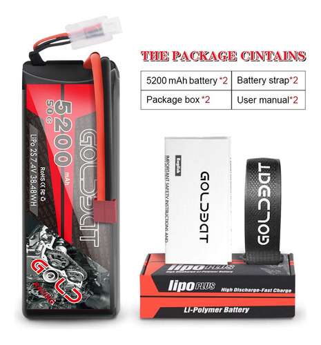 Batería Lipo Rc 5200mah