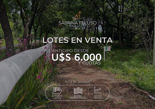 Venta Lote - Las Tres Marias - Moreno - Ruta 25