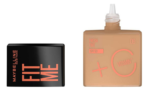 Base de maquillaje líquida Maybelline Fit Me Fresh tint Base De Maquillaje Maybelline Fit Me Fresh Tint tono beige - 30mL 30g