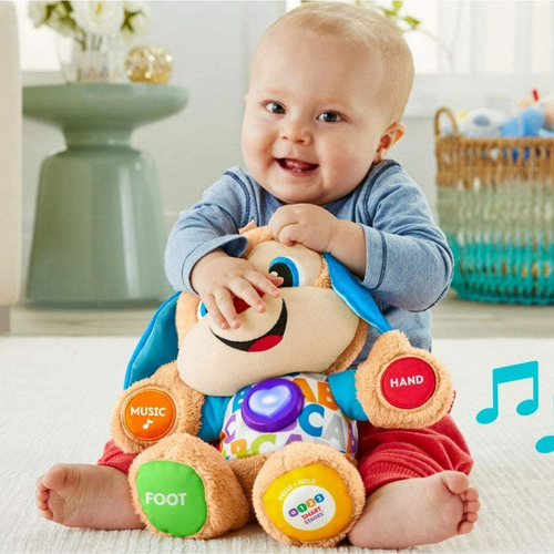 Peluche Fisher Price Perrito Musical De Aprendizaje (35$)