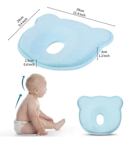 Almohada para bebe visco elastica para plagiocefalia en Farmacias